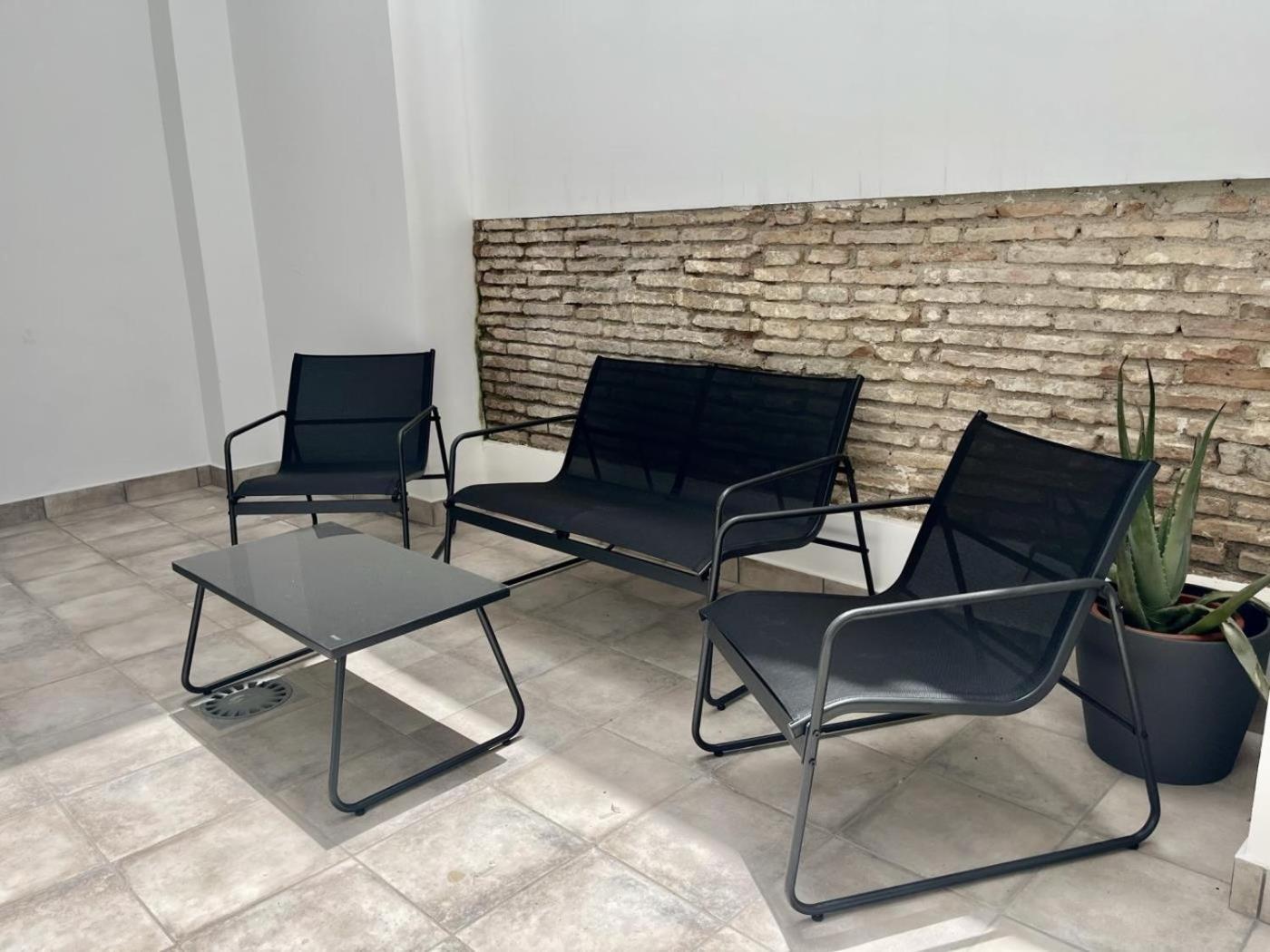 Cd-P Loft, New Charming Loft With Private Patio, Center, Quite Neighborhood Appartement Málaga Buitenkant foto
